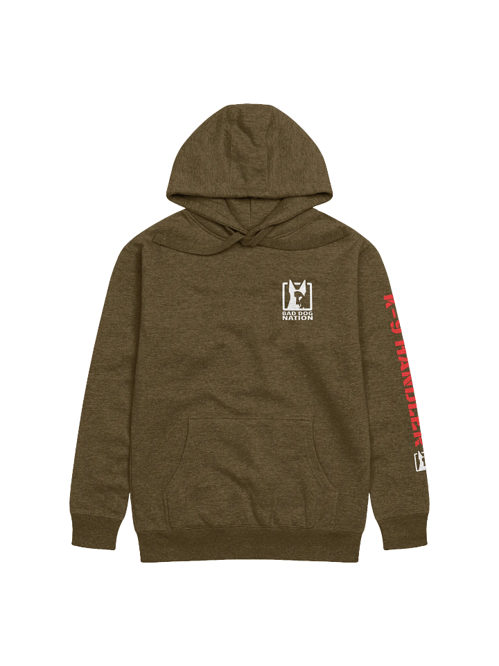 K9 Handler Sleeve Print - Premium Adult Unisex Hoodie product image (2)