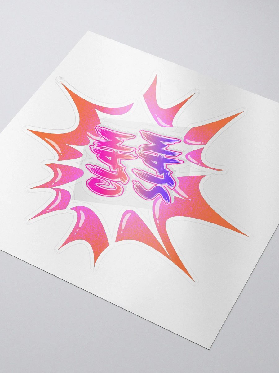 clam sticker product image (3)