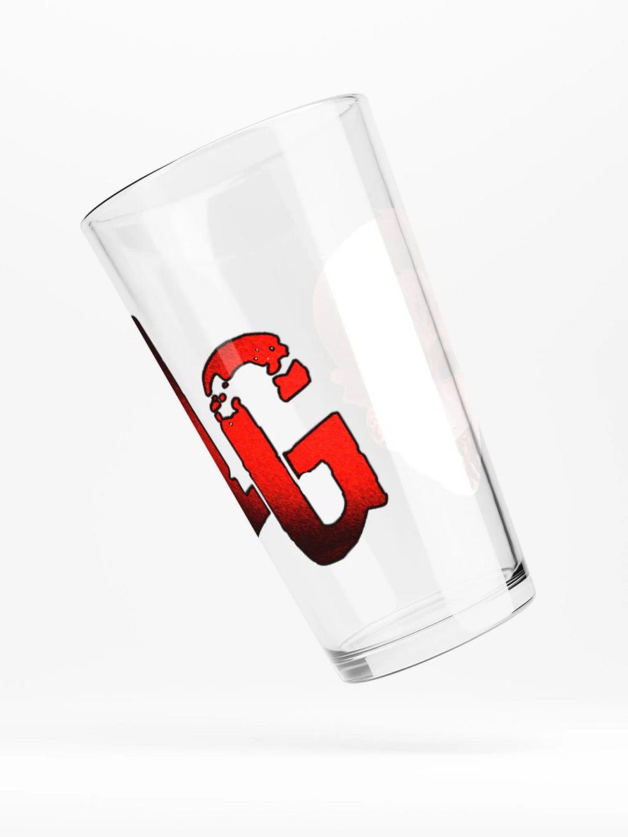 Shaker Pint Glass Logo (lathanielgamers) Face of Horror product image (4)