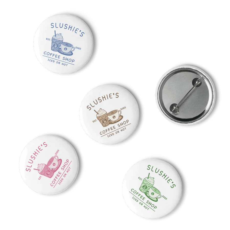 Slushie's Coffee Shop | Pins (White) product image (15)