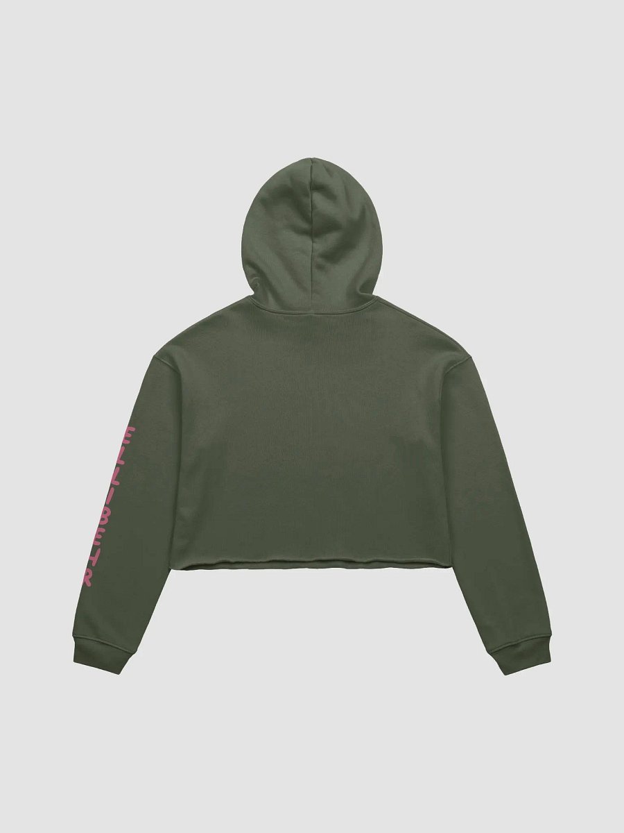 This is Fine Bear Crop Hoodie product image (2)