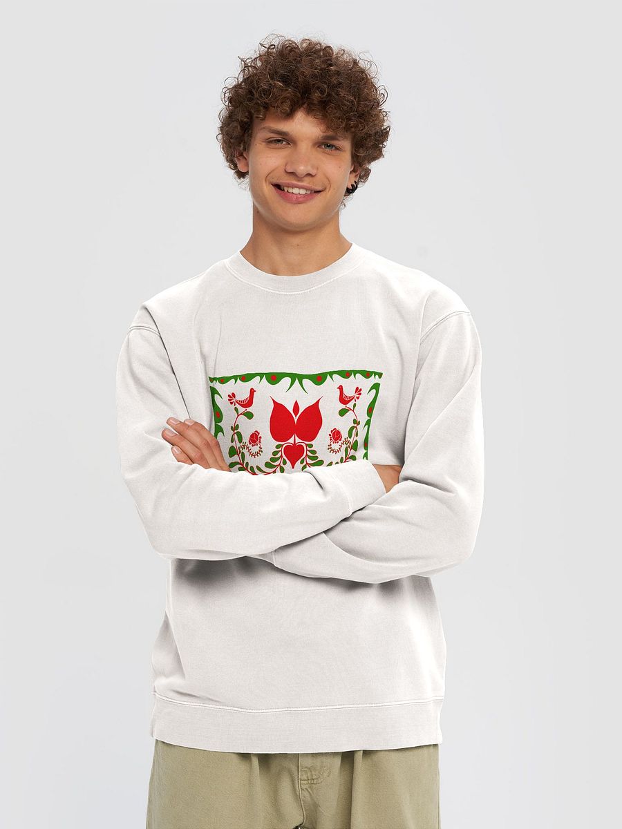 Hungarian Nature and Folk Art Motif Sweatshirt product image (3)