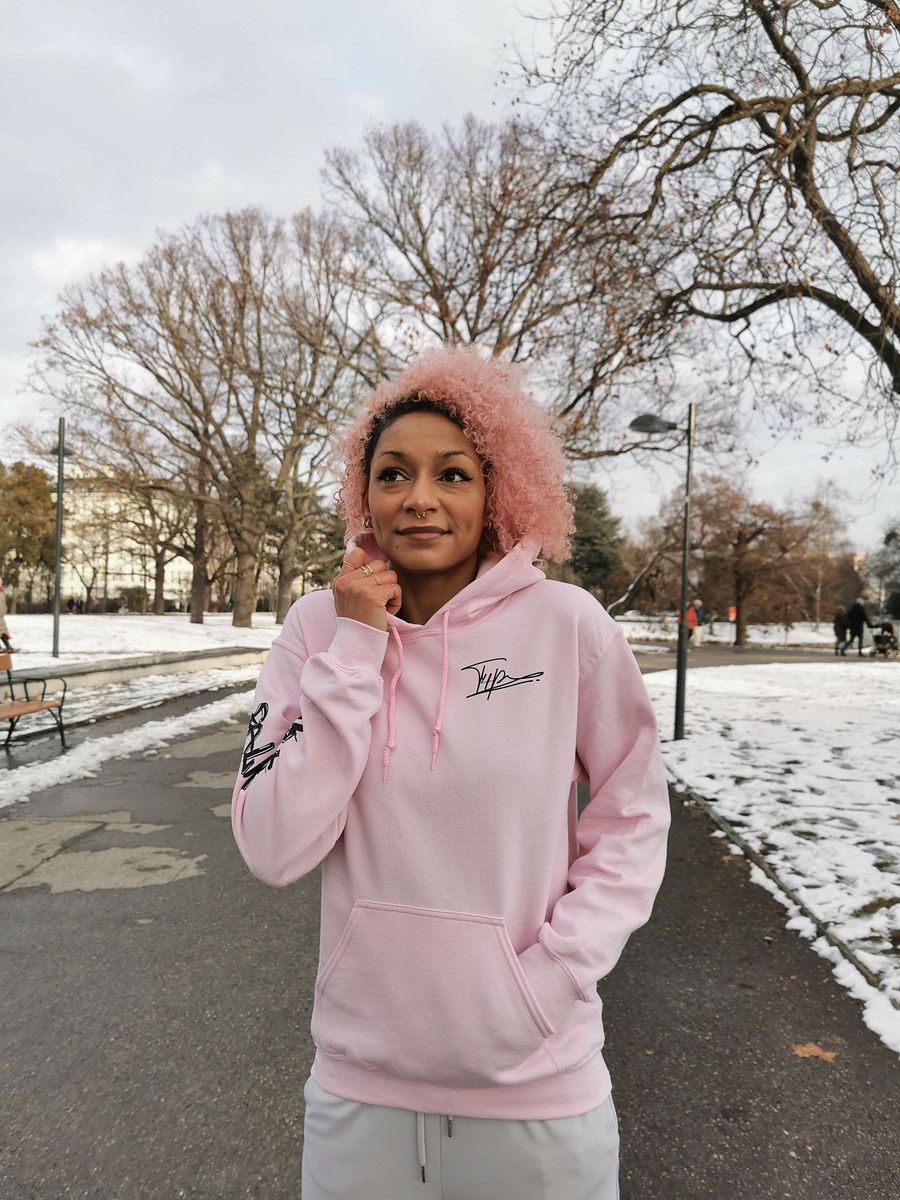T4P Hoodie Pink/Black (Gildan Classic) product image (7)