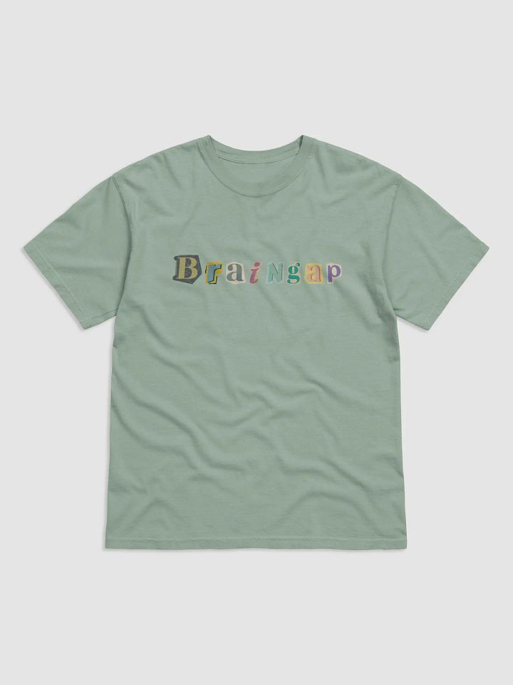 Braingap Cutout Letter T-Shirt product image (4)