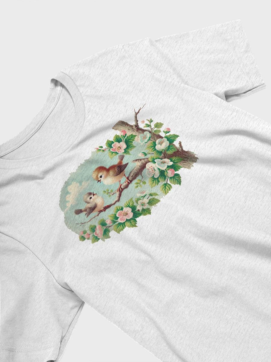 Whimsical Birds and Blooms Supersoft T-Shirt product image (4)