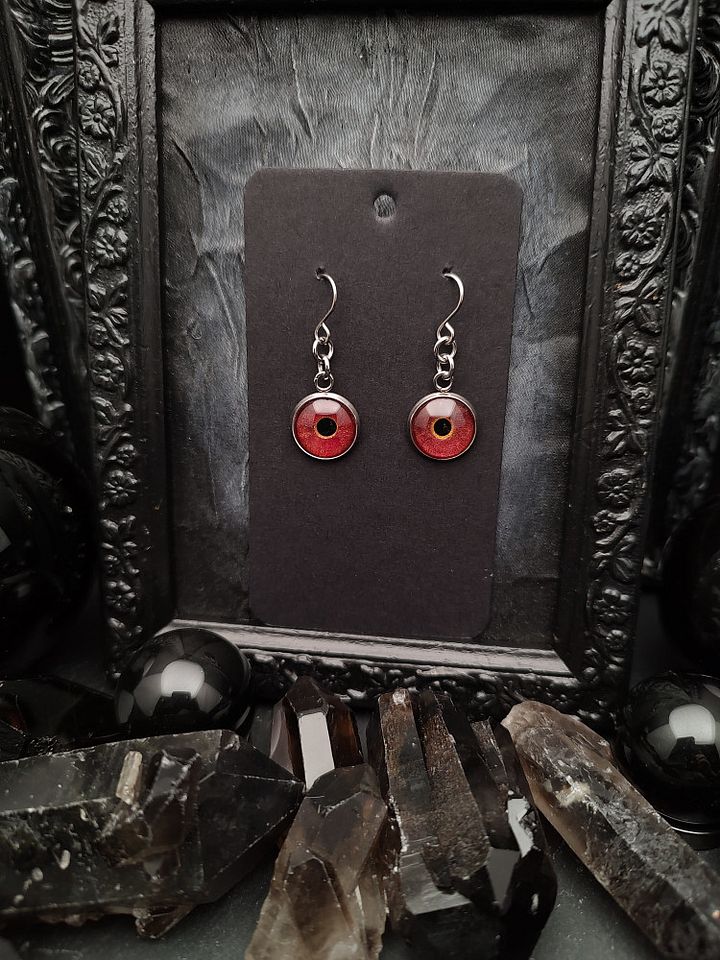 Earrings Eyes - Ember Aura Ward product image (2)