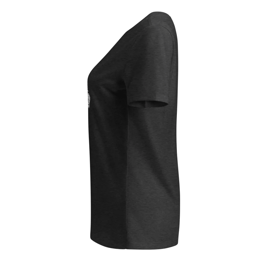 Enigma Nation Bella+Canvas Women's Relaxed V-Neck T-Shirt (EMBRODERED) product image (6)