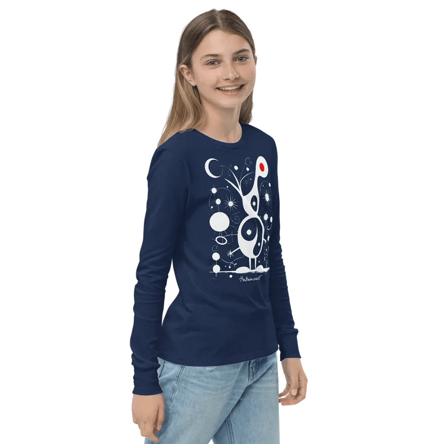 Bella+Canvas Youth Long Sleeve T-Shirt product image (4)