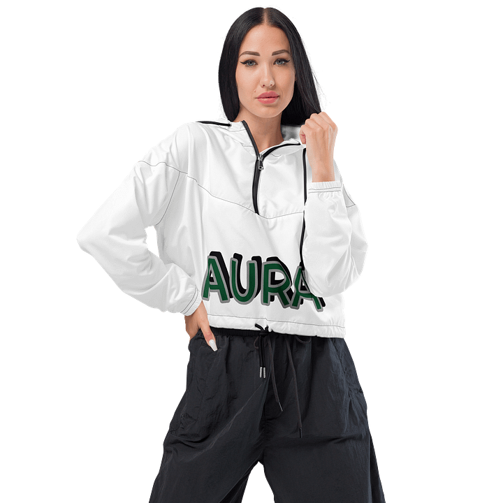 AURA Bold Green Women's Windbreaker product image (1)