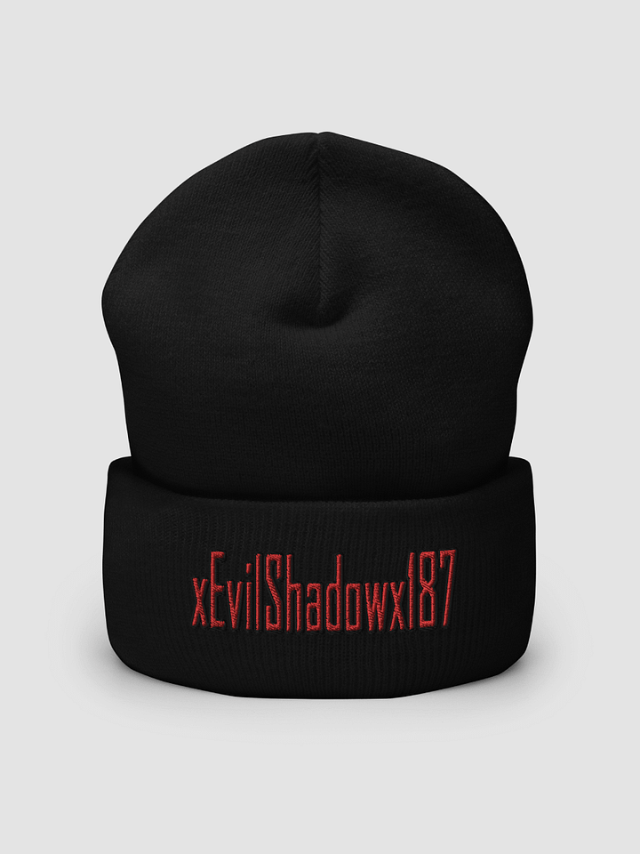 [xEvilShadowx187] Embroidered Cuffed Beanie Yupoong 1501KC product image (1)