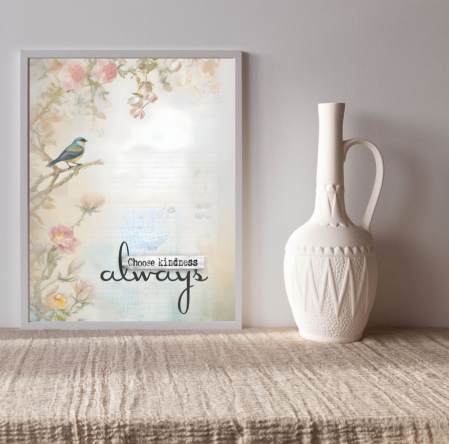 Choose Kindness Always Inspirational Poster product image (9)