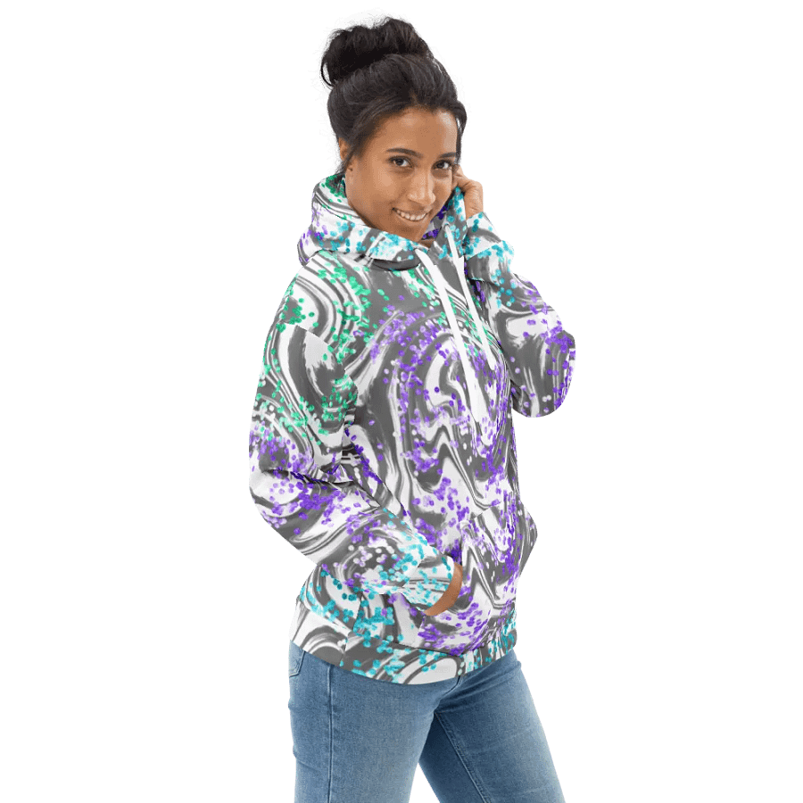 Swirling Spectrum Unisex Hoodie product image (2)
