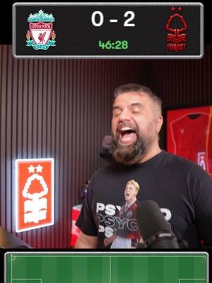 Nottingham Forest Go 2-0 Up at Anfield Against Liverpool! Savona Scores! Wolfie's Reaction! #liverpool #nffc