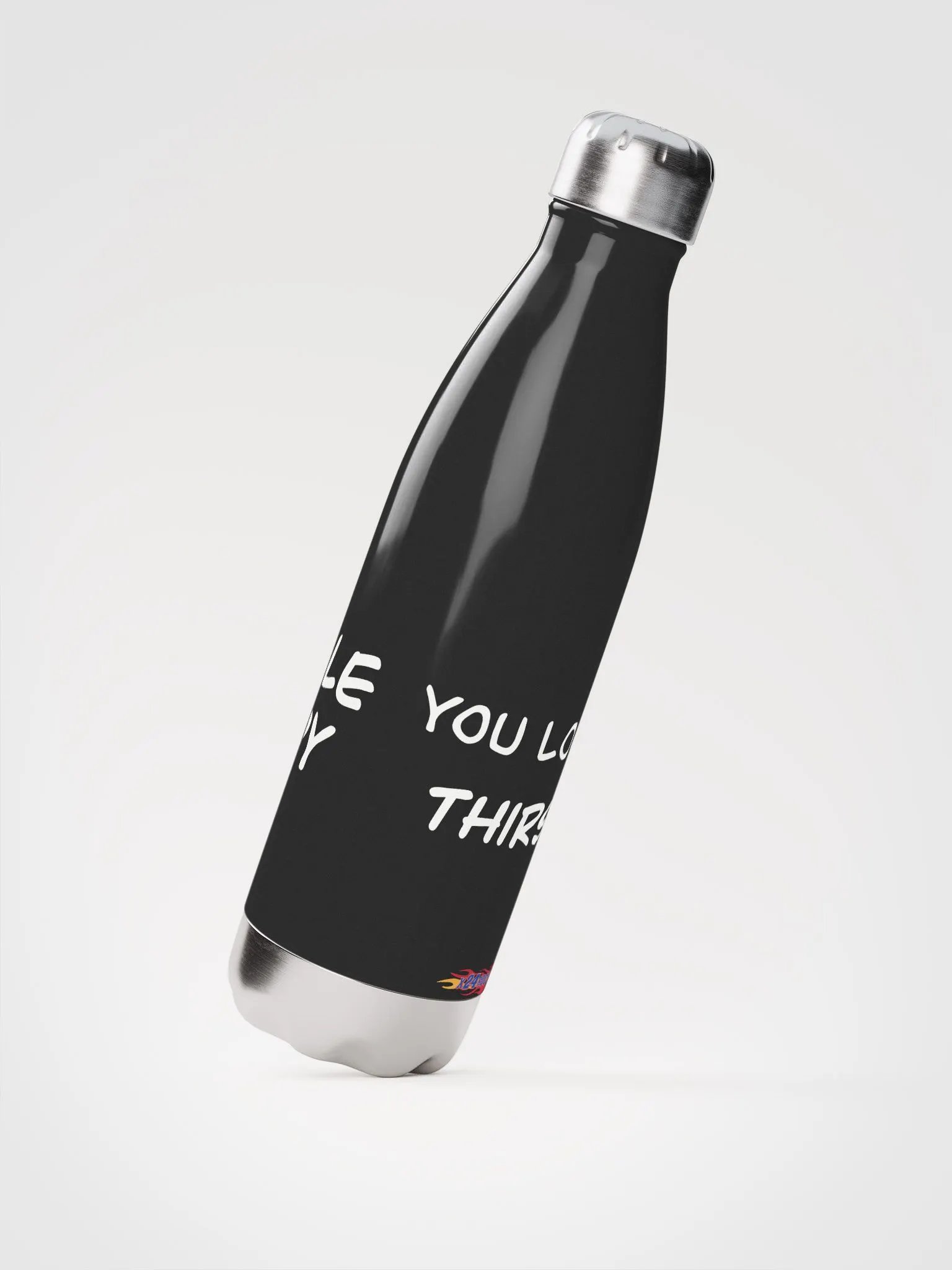 Marble Daddy Water Bottle (Black) product image (3)