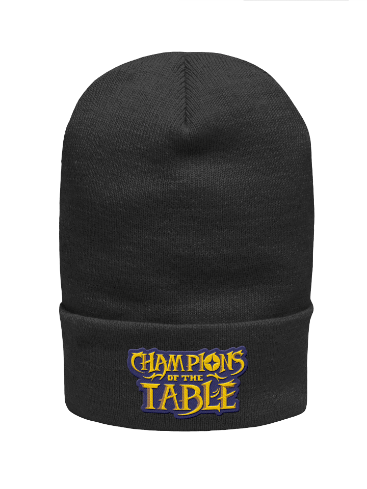 Champions of The Table - Classic Logo Beanie product image (1)