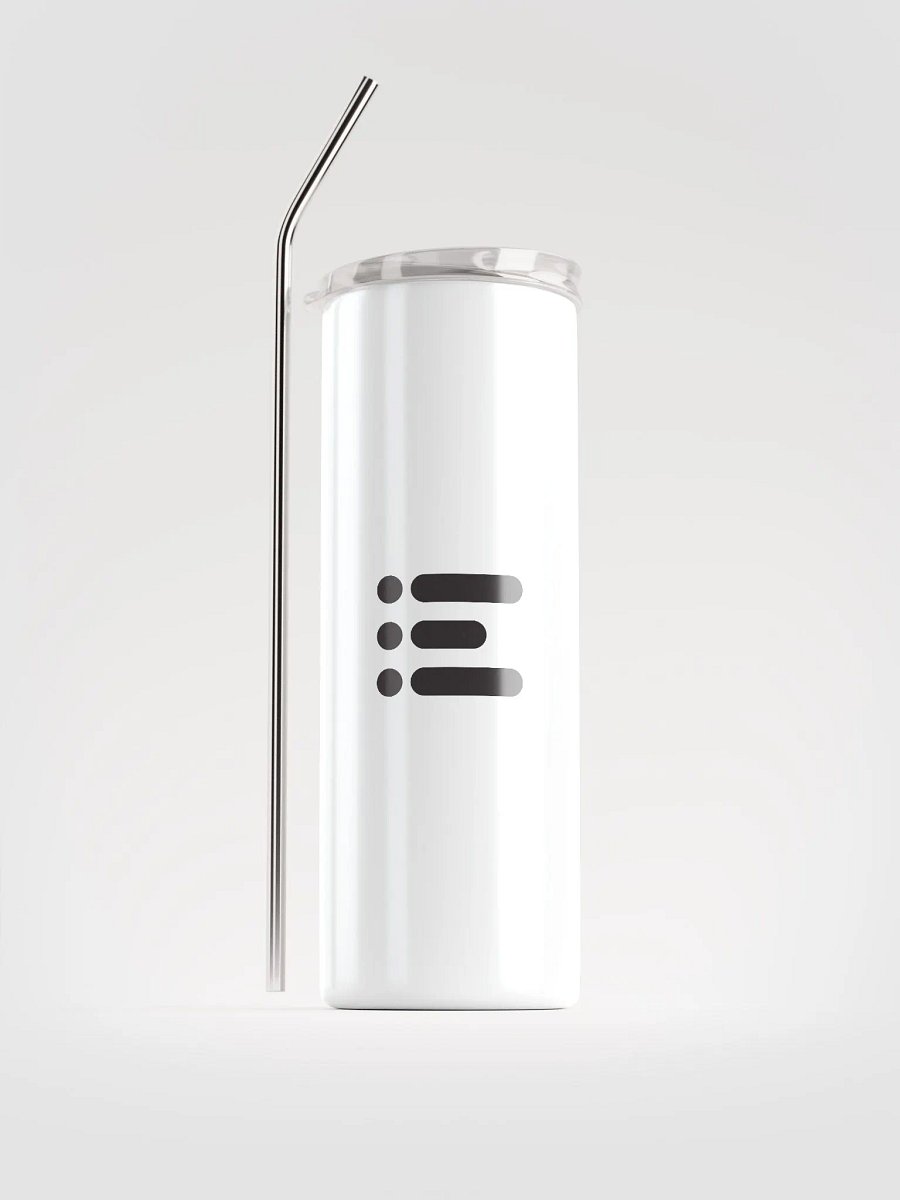 White Stainless Steel Tumbler product image (1)