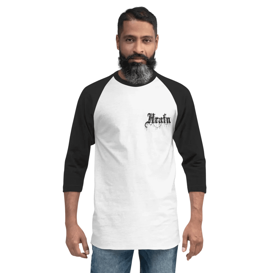 Gothic Hrafn Logo Raglan Tee product image (3)