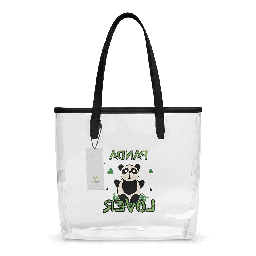 Panda Lover Clear Tote Bag product image (2)