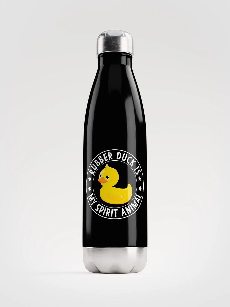 Rubber Duck is My Spirit Animal Stainless Steel Water Bottle product image (1)