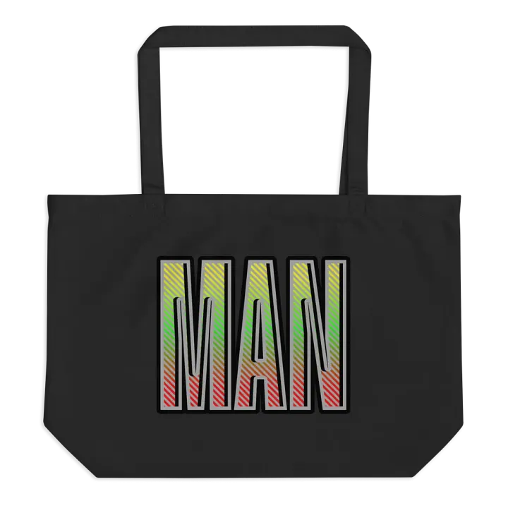 Man Manitoba Vibrant Stripes Eco Tote product image (1)