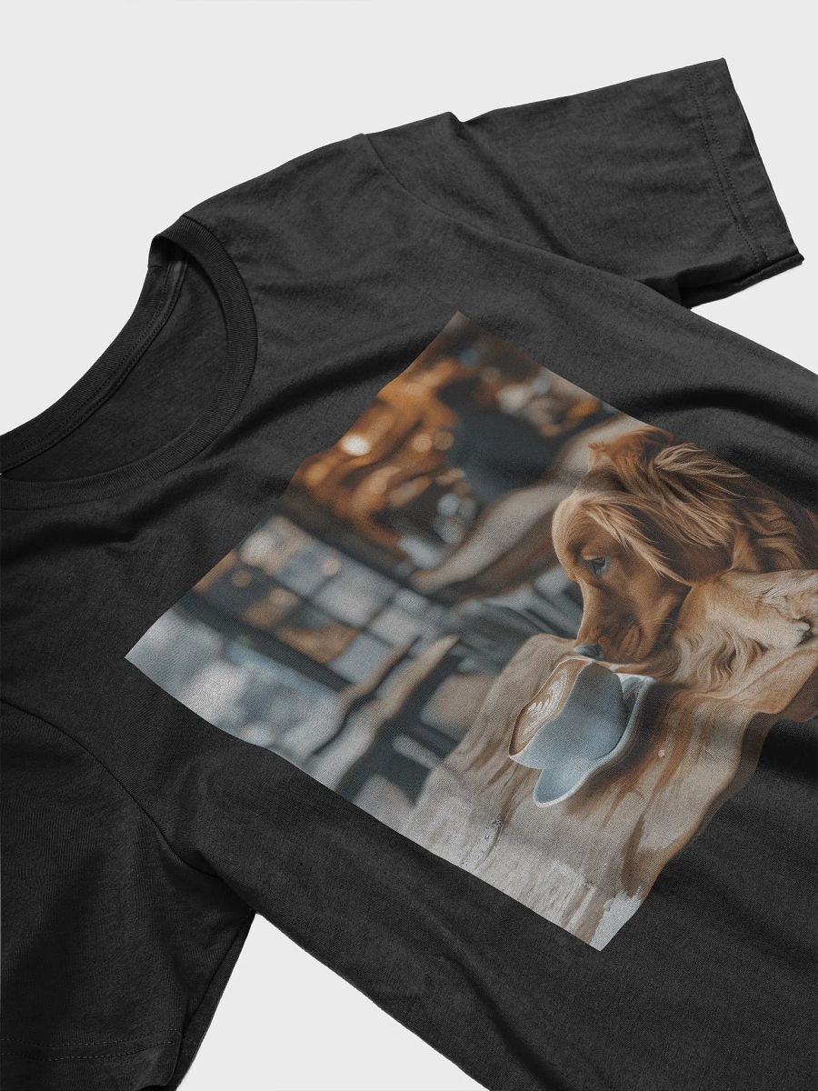 Café Dog T-Shirt | Coffee & Canine Lover Tee | Perfect for Pet Owners Who Love Coffee product image (3)