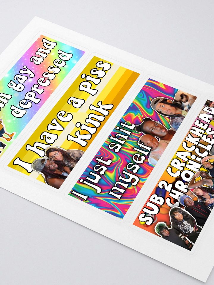 THE CRACKIE STICKER SHEET product image (2)