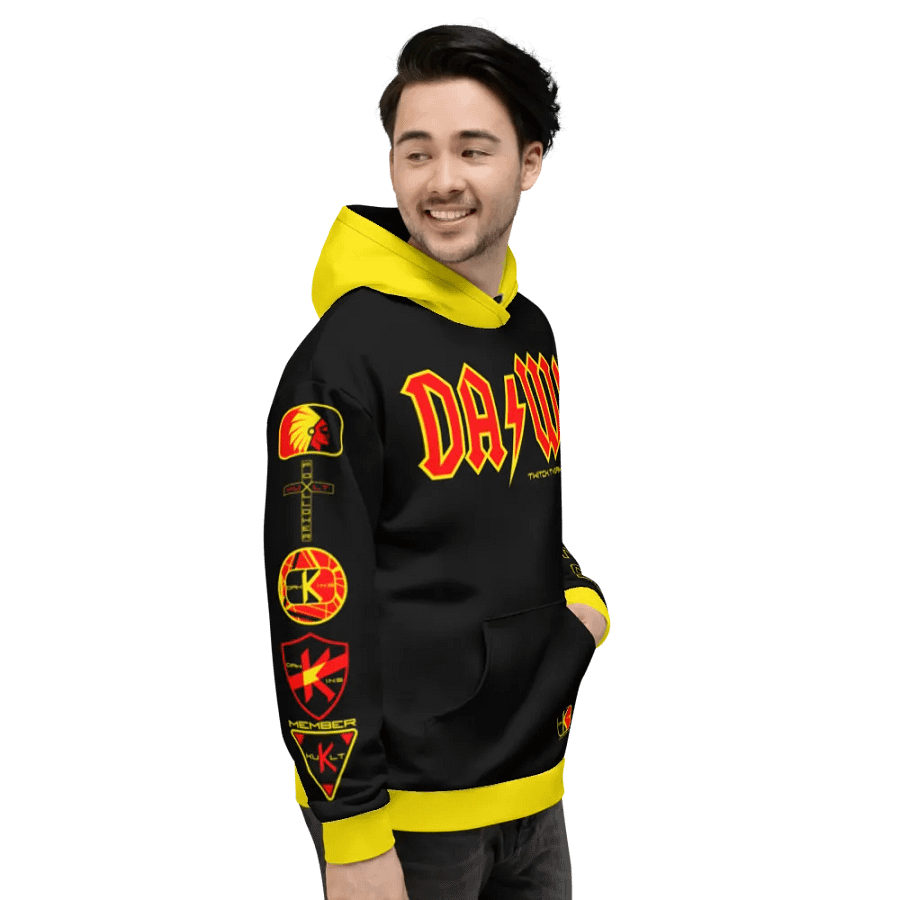 Dawkins Red Yellow Hoodie product image (11)