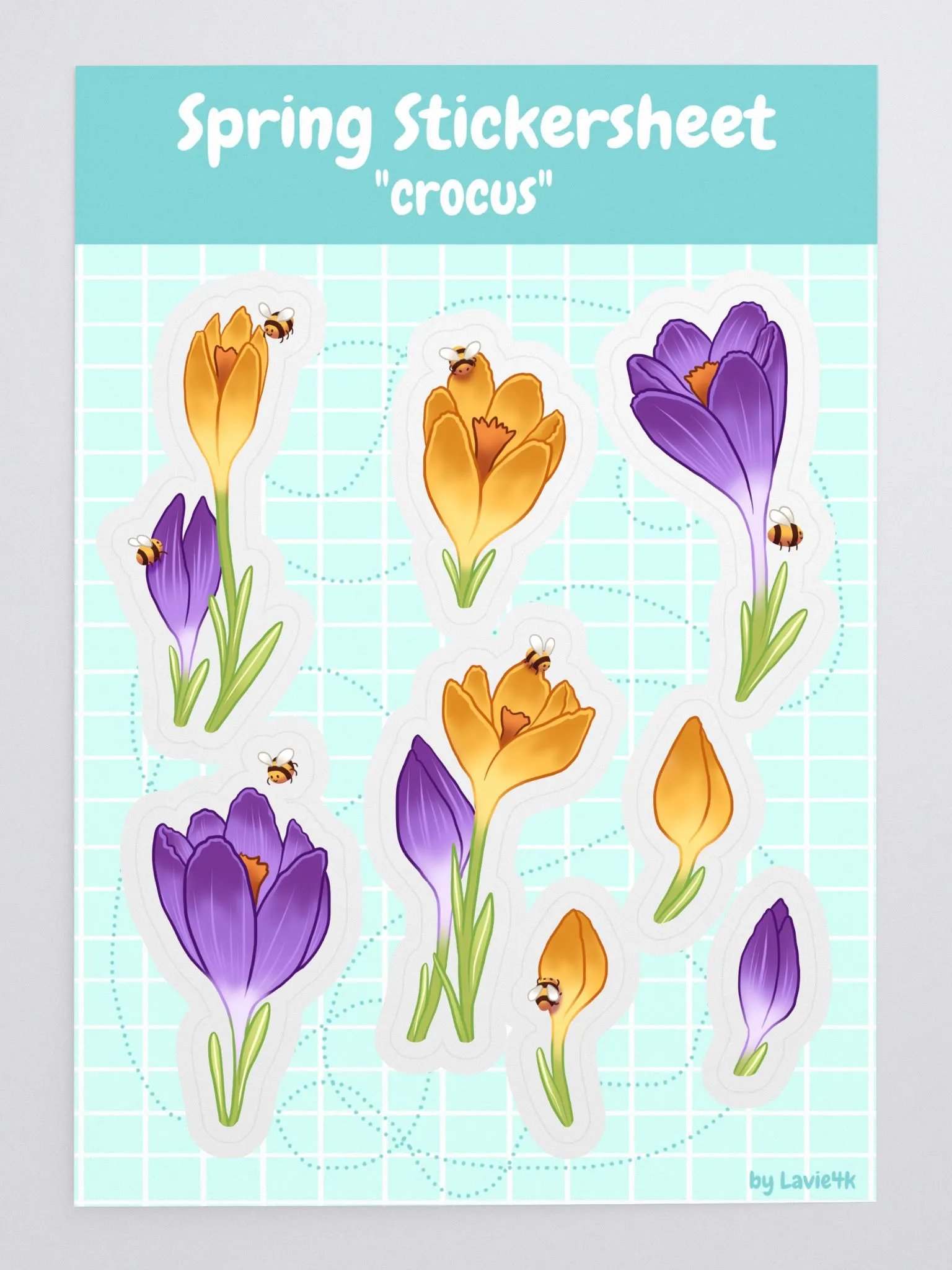 Spring Crocus Stickersheet product image (3)