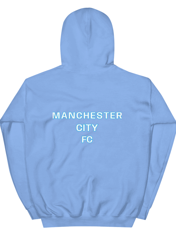 MANCHESTER CITY FAN - TEA UNISEX HOODIE (BLUE) product image (5)