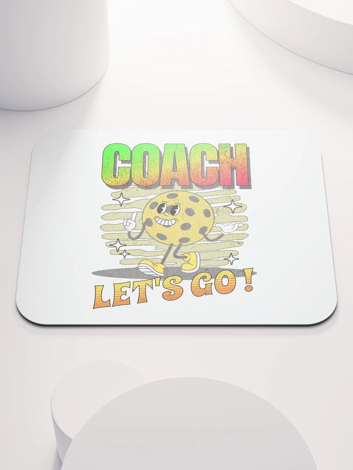 Coach Let's Go! Pickleball Mouse Pad product image (1)