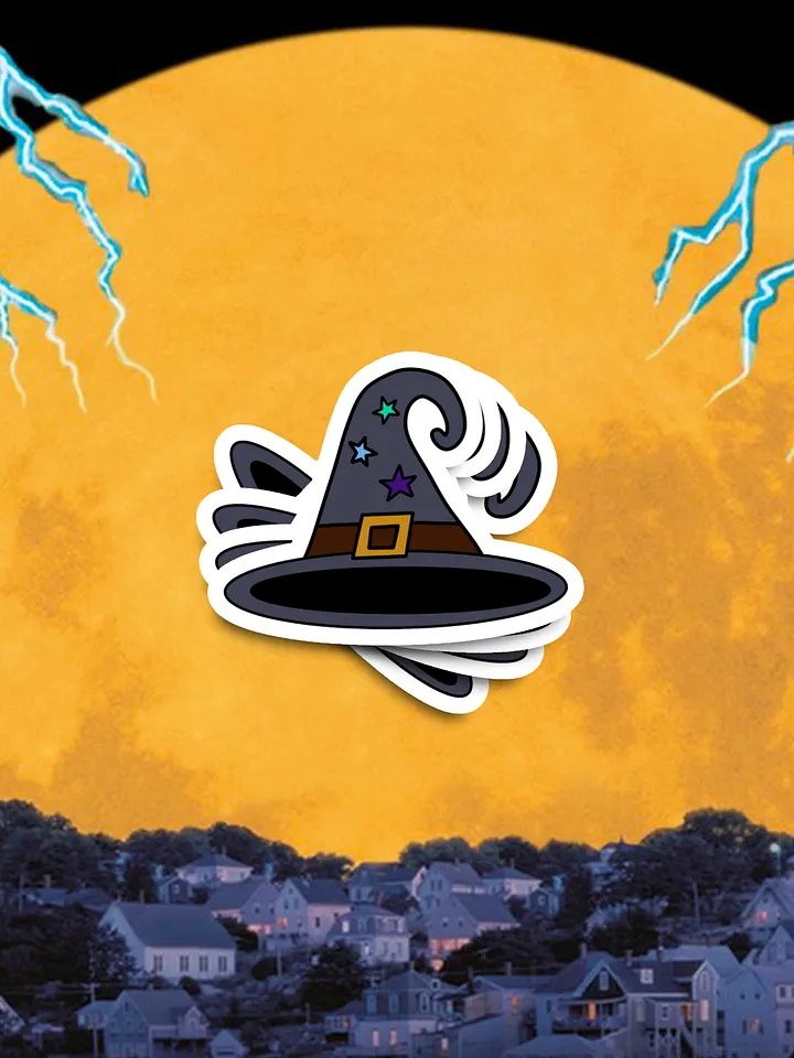 Fruity Witch Hat Sticker product image (1)