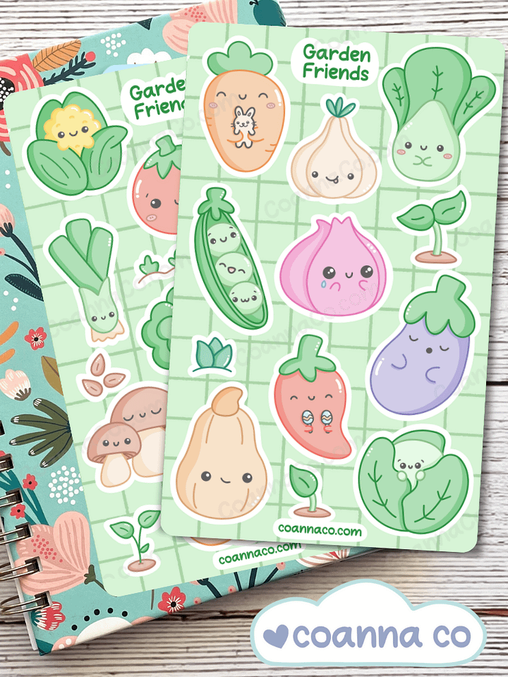 Garden Friends Sticker Sheet product image (1)