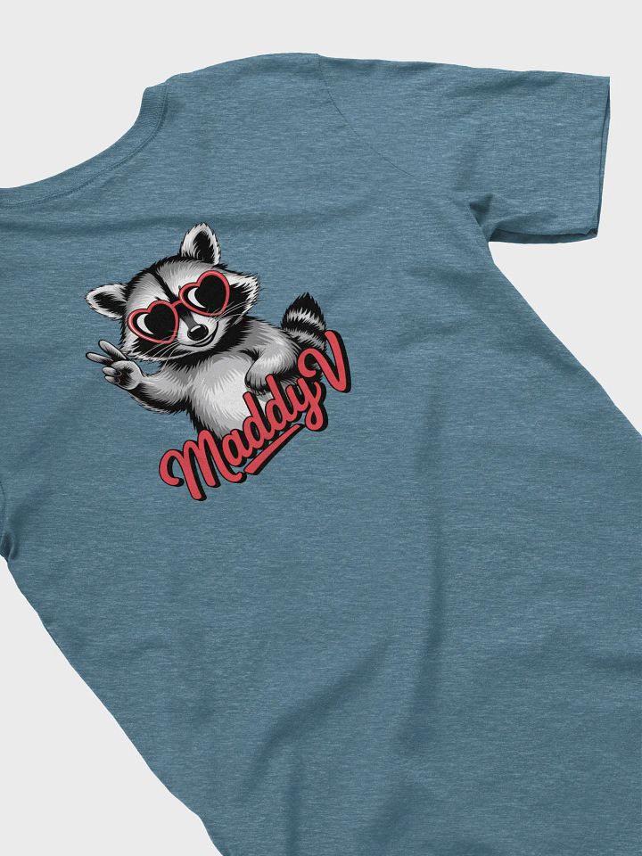 Maddy V Peaceful Raccoon Heart Sunglasses Tee product image (16)