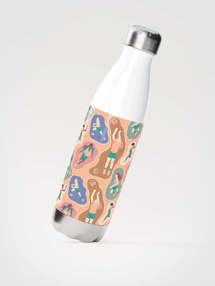 Empowered Play: Women's Basketball Elegance in Pantone Peach Fuzz product image (2)