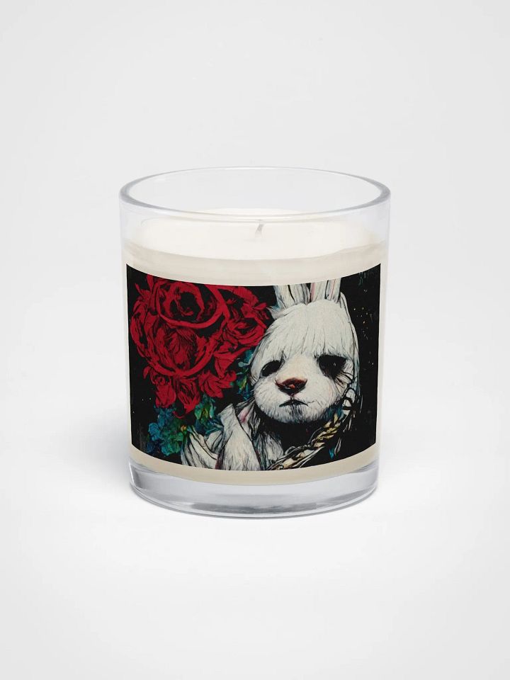 Serene Rabbit Rose Soy Wax Candle product image (1)