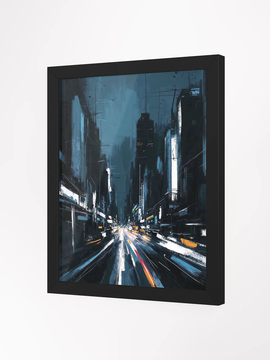 Abstract Cityscape Framed Print product image (12)