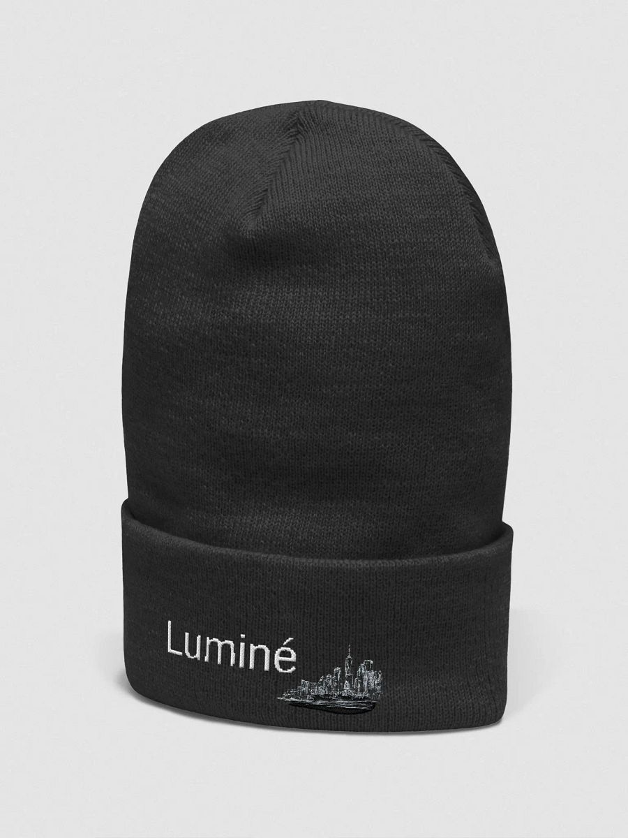 Luminé Dark Cuffed Beanie product image (2)