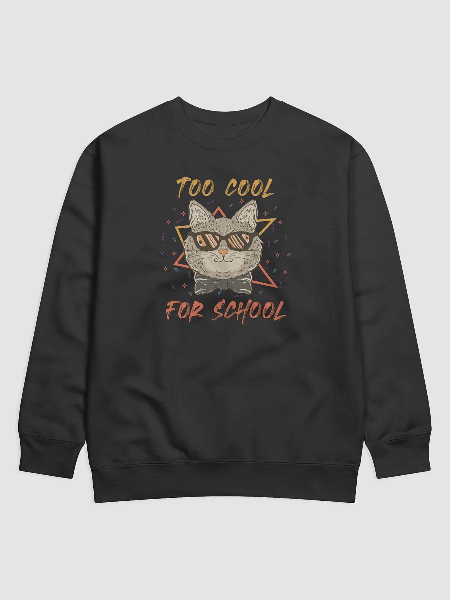 Confident Cat Coolness Sweatshirt product image (1)