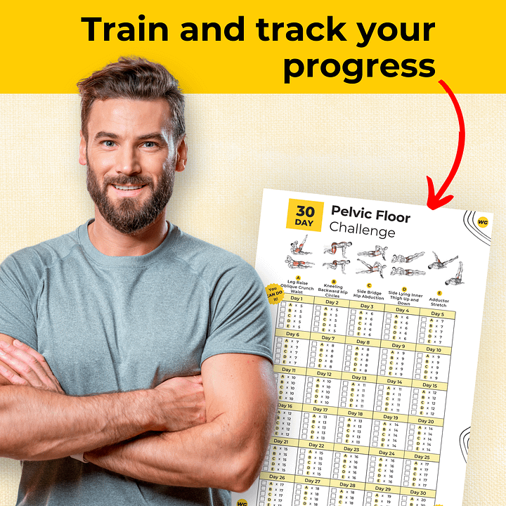 30 Day Pelvic Floor Challenge - Printable Workout Tracker product image (2)