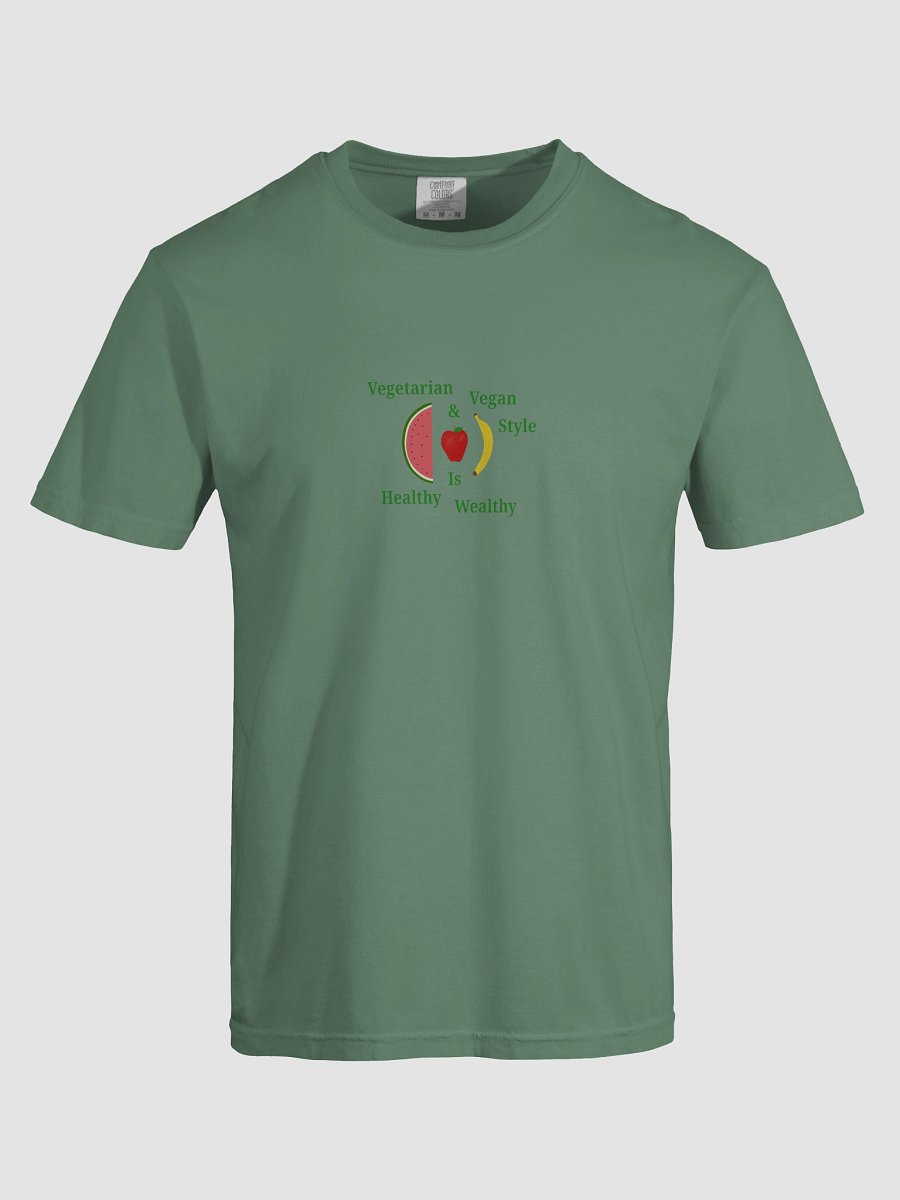 Healthy & Wealthy Vegetarian T-Shirt product image (7)