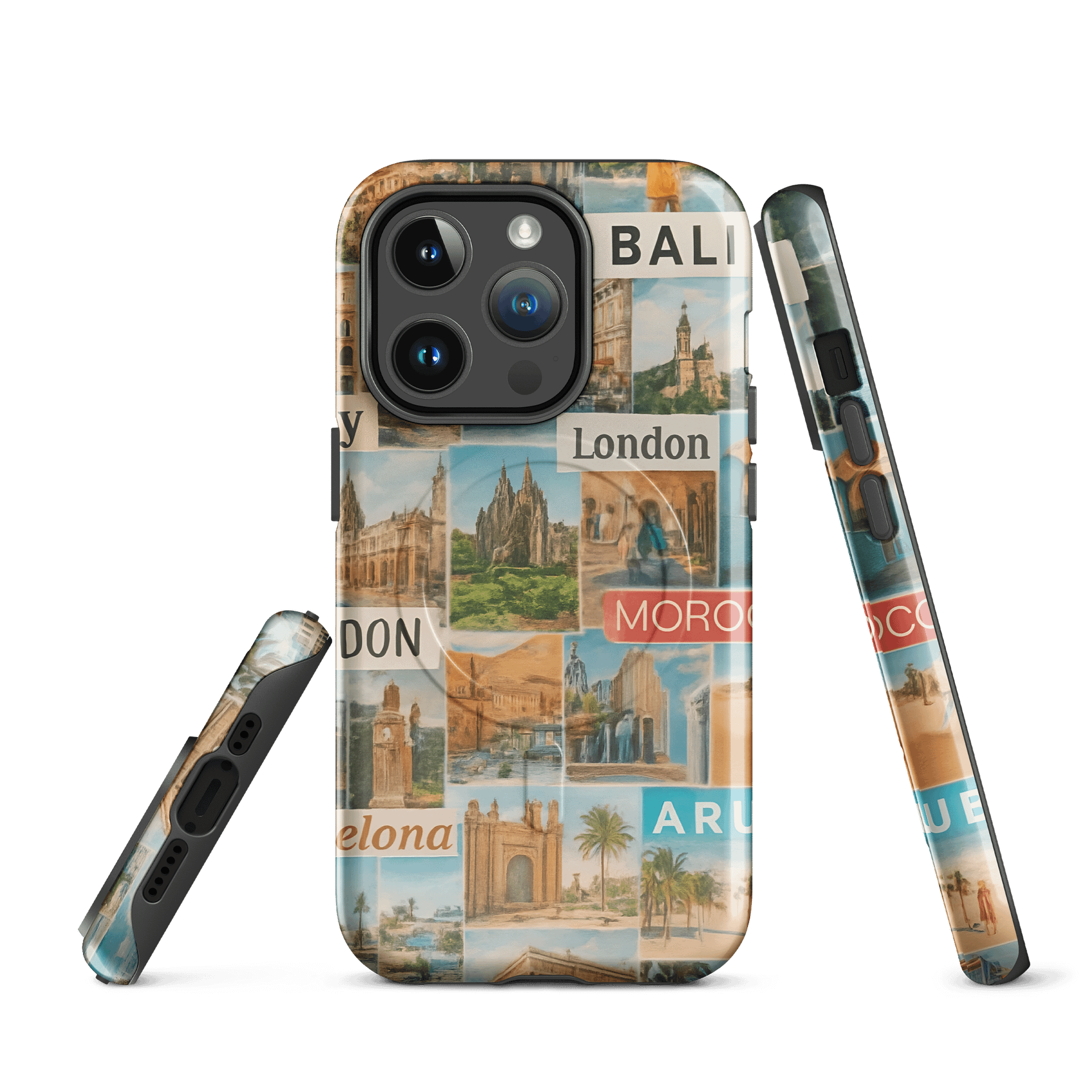 Wanderlust Collage MagSafe® iPhone Case product image (1)