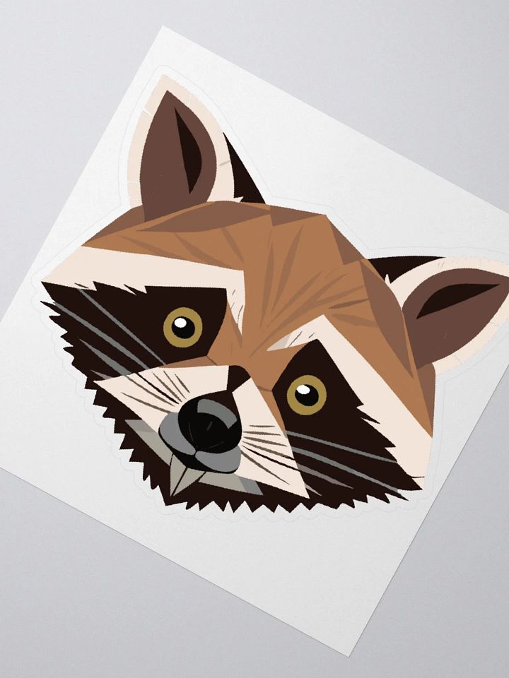 Raccoon The Sticker product image (2)