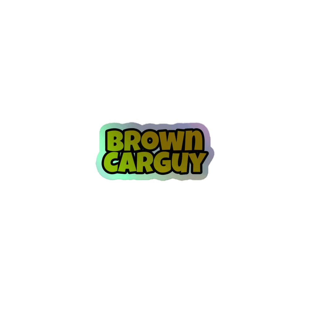 BrownCarGuy Reflective Stickers product image (1)