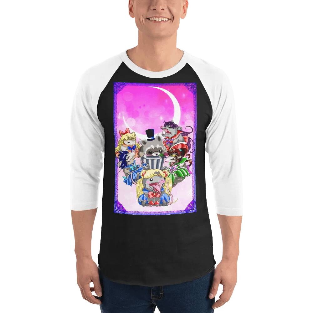 Possum Moon: Tultex Fine Jersey Raglan Tee product image (1)