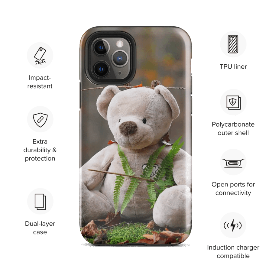Whimsical Teddy Bear in the Forest Phone Case – Perfect Protection for the Young at Heart product image (28)