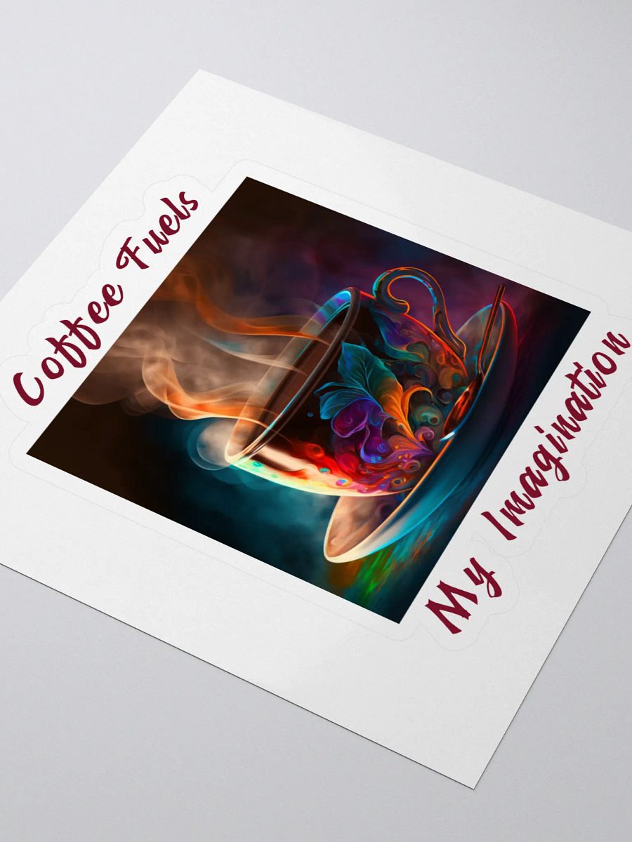 Whimsical Coffee Fuels Sticker product image (3)