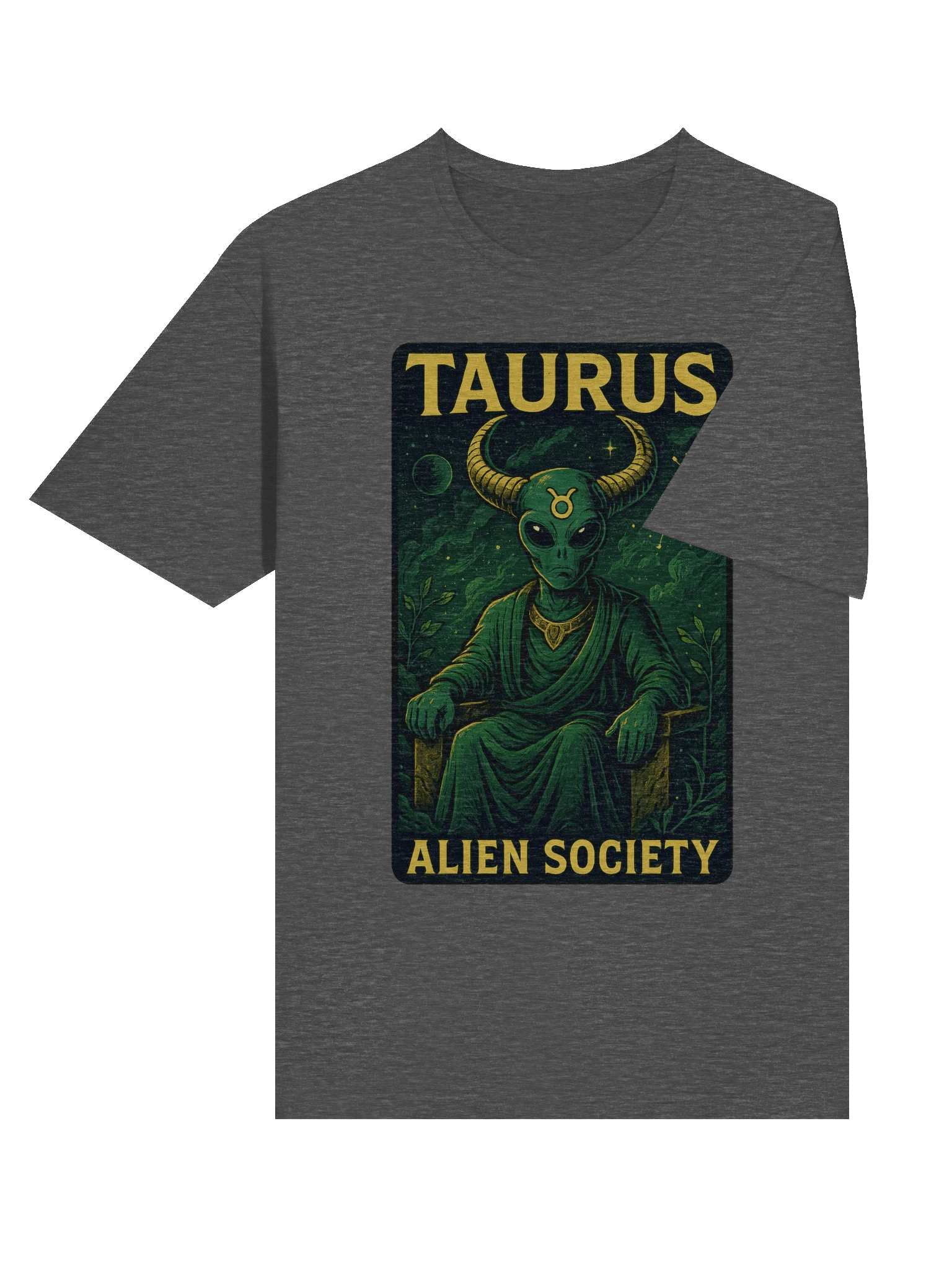 Celestial Taurus Alien T-Shirt product image (8)