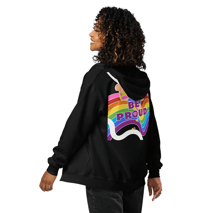Be Proud Zip-Up Hoodie product image (1)