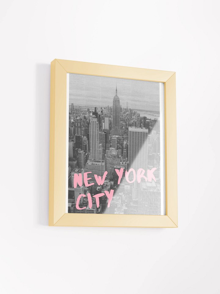 Retro New York Skyline Print product image (10)