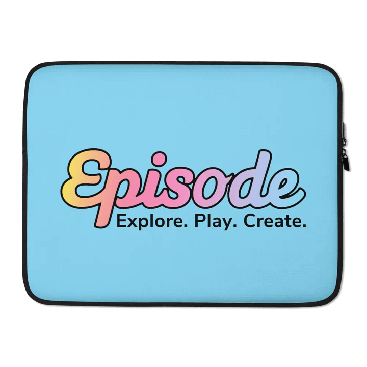 Episode Laptop Sleeve Teal With Gradient Logo product image (2)
